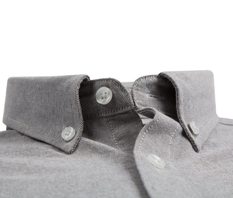 Double Pump Mens Button Down Shirts Cotton Long Sleeve Shirts Regular Fit (SL10A,XXL) - Image 2